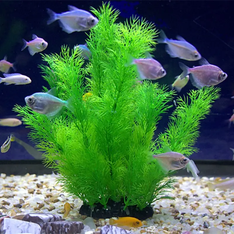 Aquarium Plant Substrate - Sztuczne rośliny akwariowe Podwodna trawa wodna