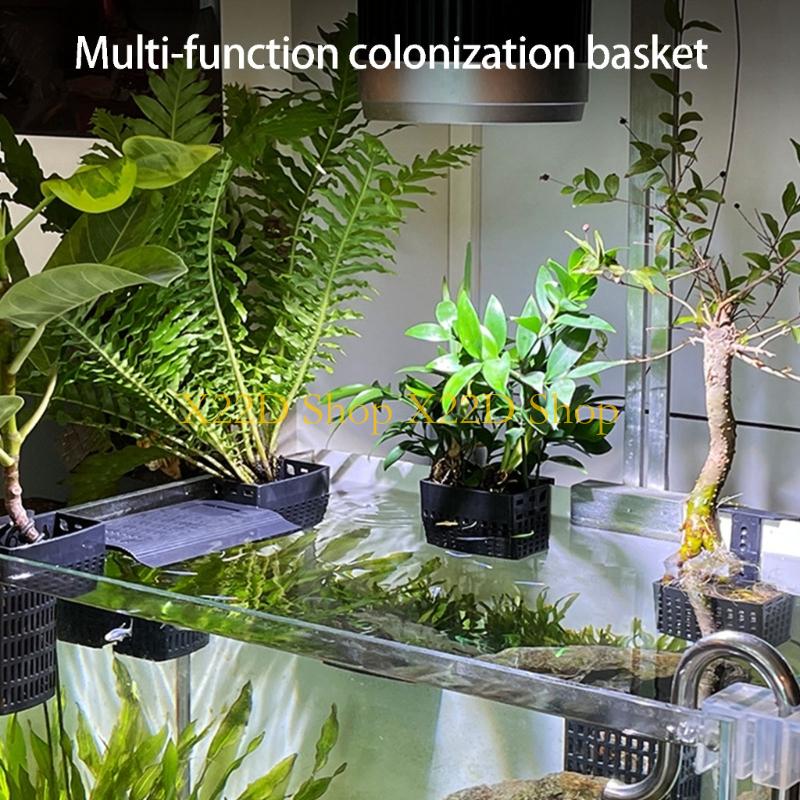 Plant Aquarium Pot - X22D Nowoczesny, starożytny styl Pionowy uchwyt