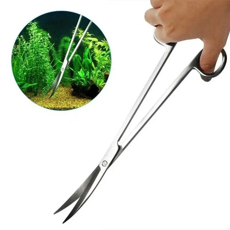 Planted Aquarium Cleaning - Nożyczki do akwarium, bardzo długie narzędzie
