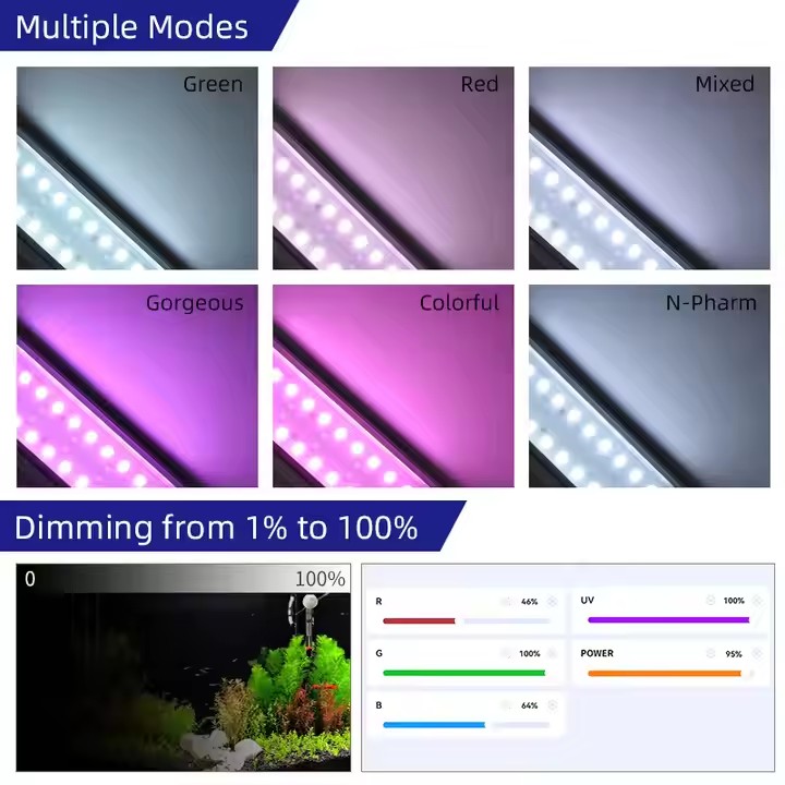 Światła akwariowe WEEK AQUA S  – Live Plant Aquarium recenzja i cena