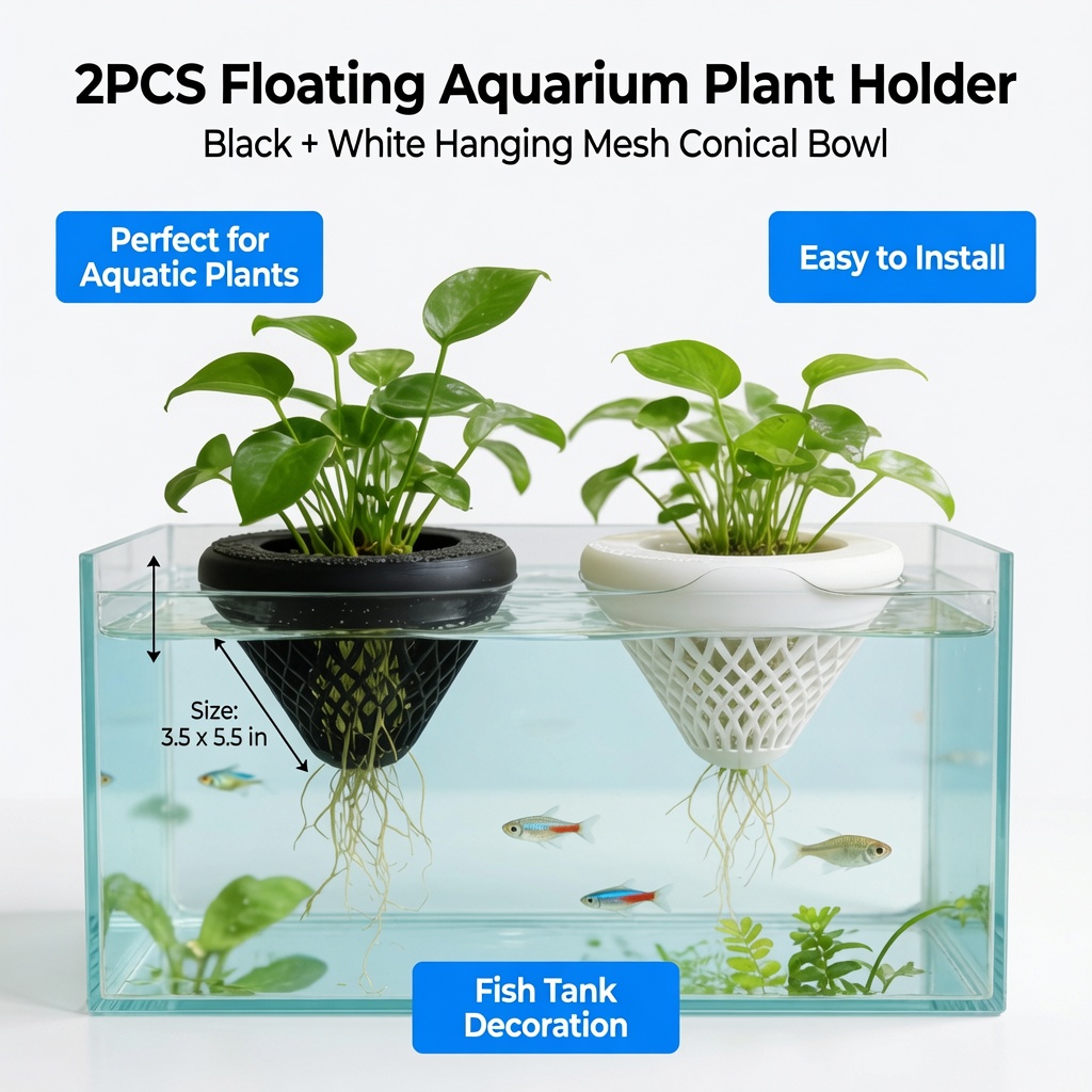 2 szt. Pływające koszyczki na  – Aquarium Plants Live recenzja i cena