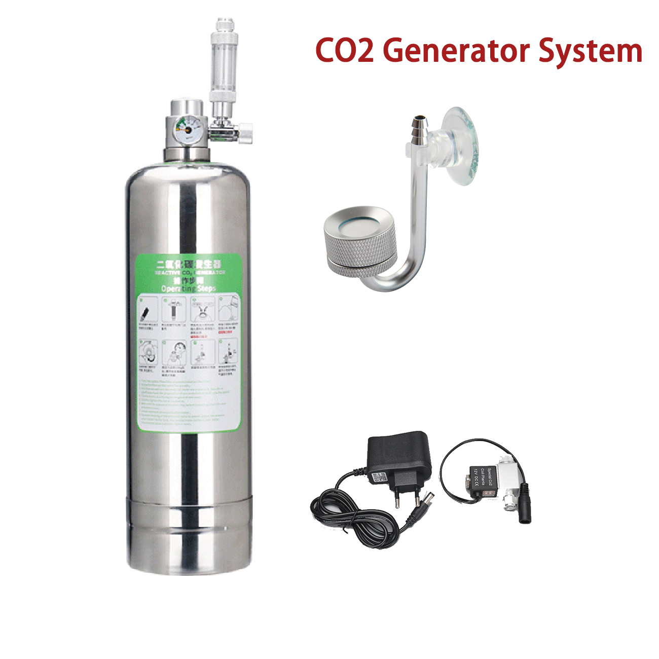 Zestaw do akwarium CO2 System  – Aquarium Liquid Carbon recenzja i cena