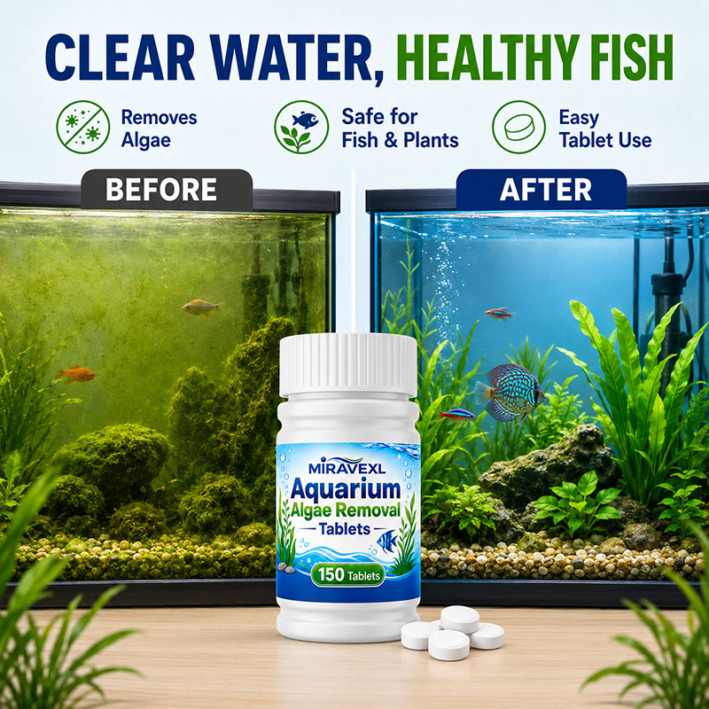 MIRAVEXL 150 Tabletki do usuwa – Aquarium Moss recenzja i cena