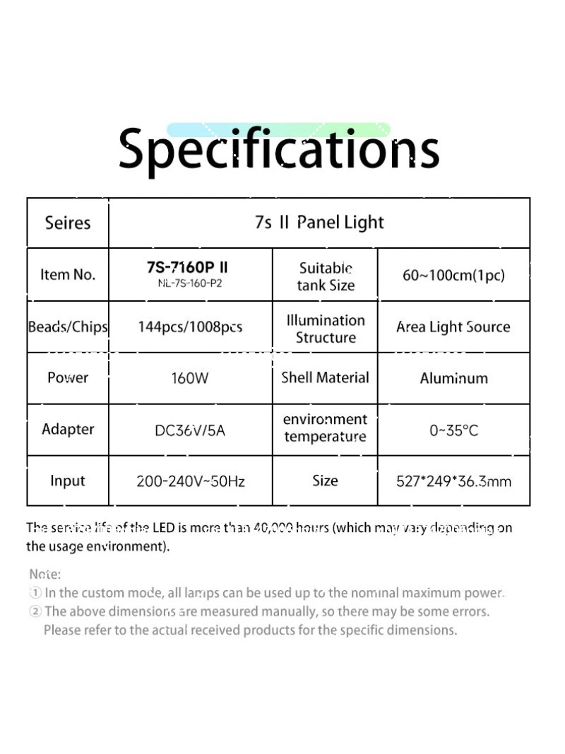 Oświetlenie LED do akwarium 16 – Aquarium Plant Light recenzja i cena